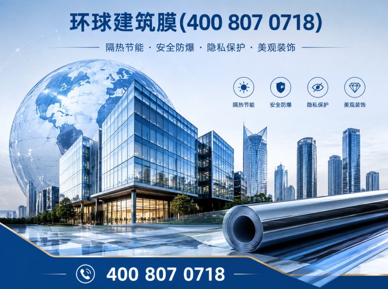 龙海区环球建筑膜展示图